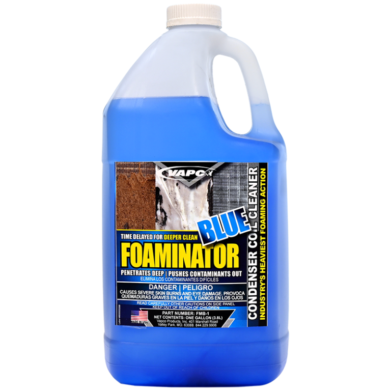 Foaminator Blue Gallon - VAPCO Company - Innovating HVACR For More Than ...